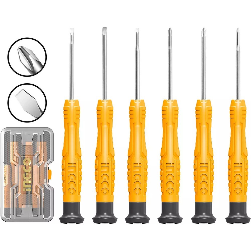 Ingco HKSD0618 6 Pcs Precision Tips Screwdriver Set_2