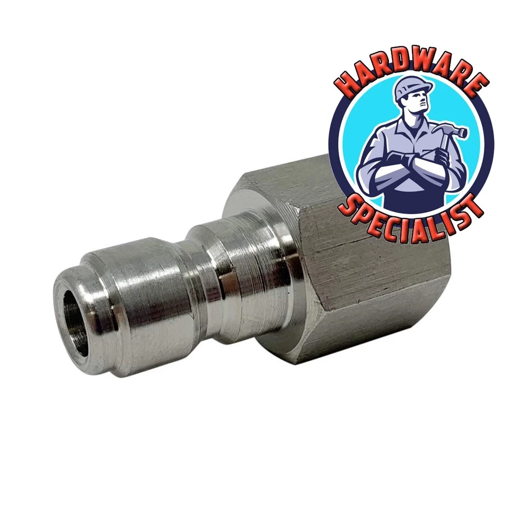 Hardware Specialist 3/8 Male Quick Click To G1/4 Male Threaded Pressure Washer Connector_3