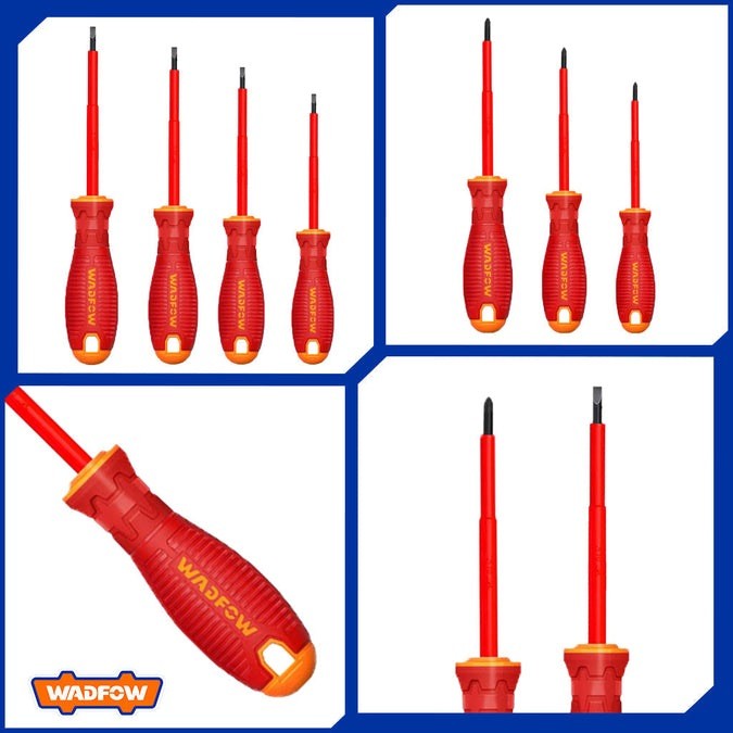 Wadfow WSS7407 7 Pieces VDE Insulated Screwdriver Set_4