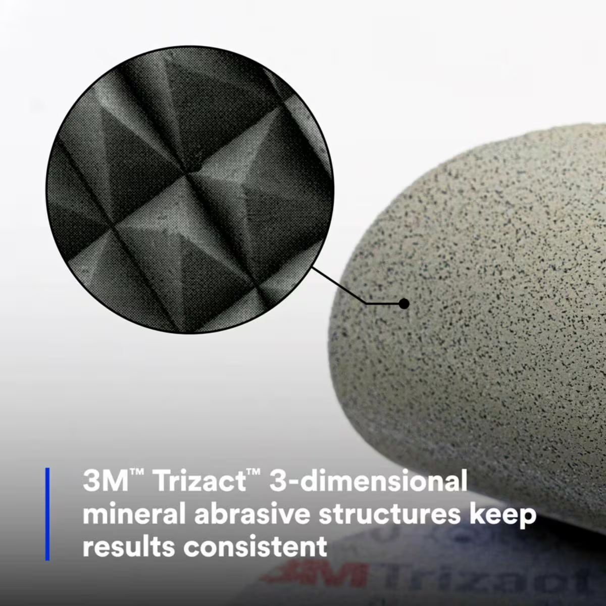 3M 02085 Trizact Hookit 6 inch 3000 Grit Foam Abrasive Disc - 1 Piece_6