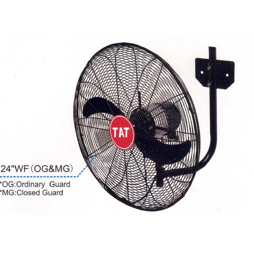 TAT WF-1(MG) 24 inch Aluminium Blalde High Flow Industrial Fan - Closed Guard (MG)_2