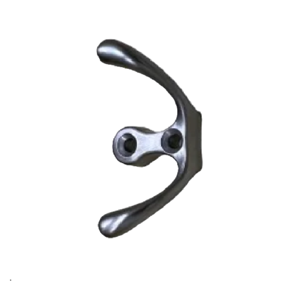HK-DH-BSN Heavy Duty Brushed Stainless Steel Double Hook_3