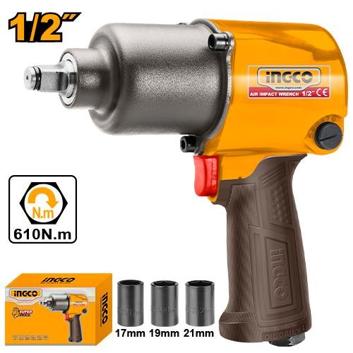 Ingco AIW12562 1/2" Square Drive Air Impact Wrench_1