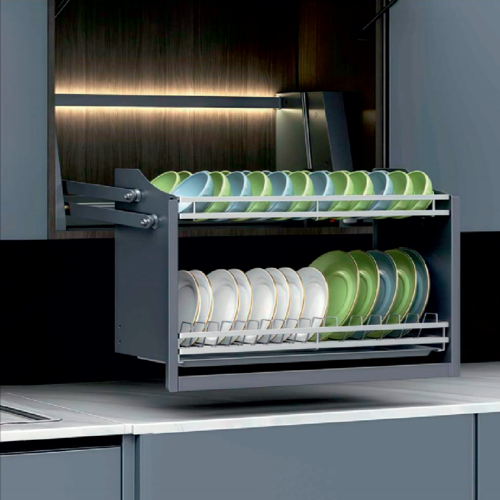 moco-mtd02-sus304-staineless-steel-anti-collision-smart-elevation-dish-rack