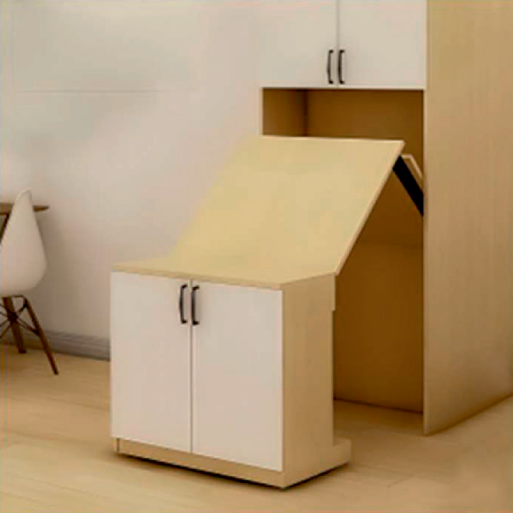 Moco MCT2021 Steel + Zinc Alloy Hidden Fold-up Table Fitting_2