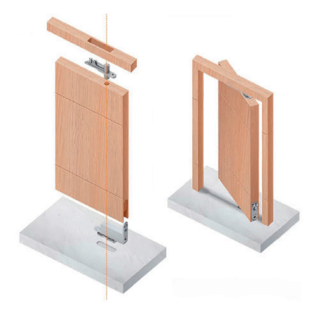 Moco MAD058 90° Hold Open Soft-Closing Pivot Door Closer_2