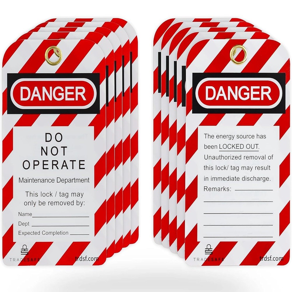 Hardware Specialist Lockout Tagout Danger Do Not Operate Tags_1