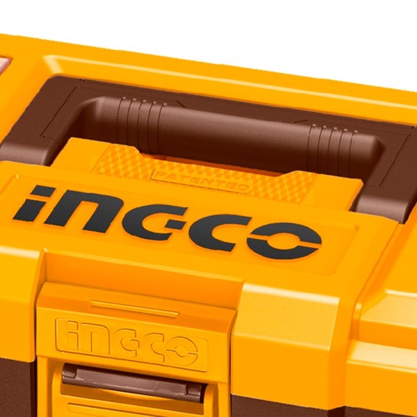 Ingco PBX1401 14 Inch Super Hard Plastic Tool Box Case with Organizer_2