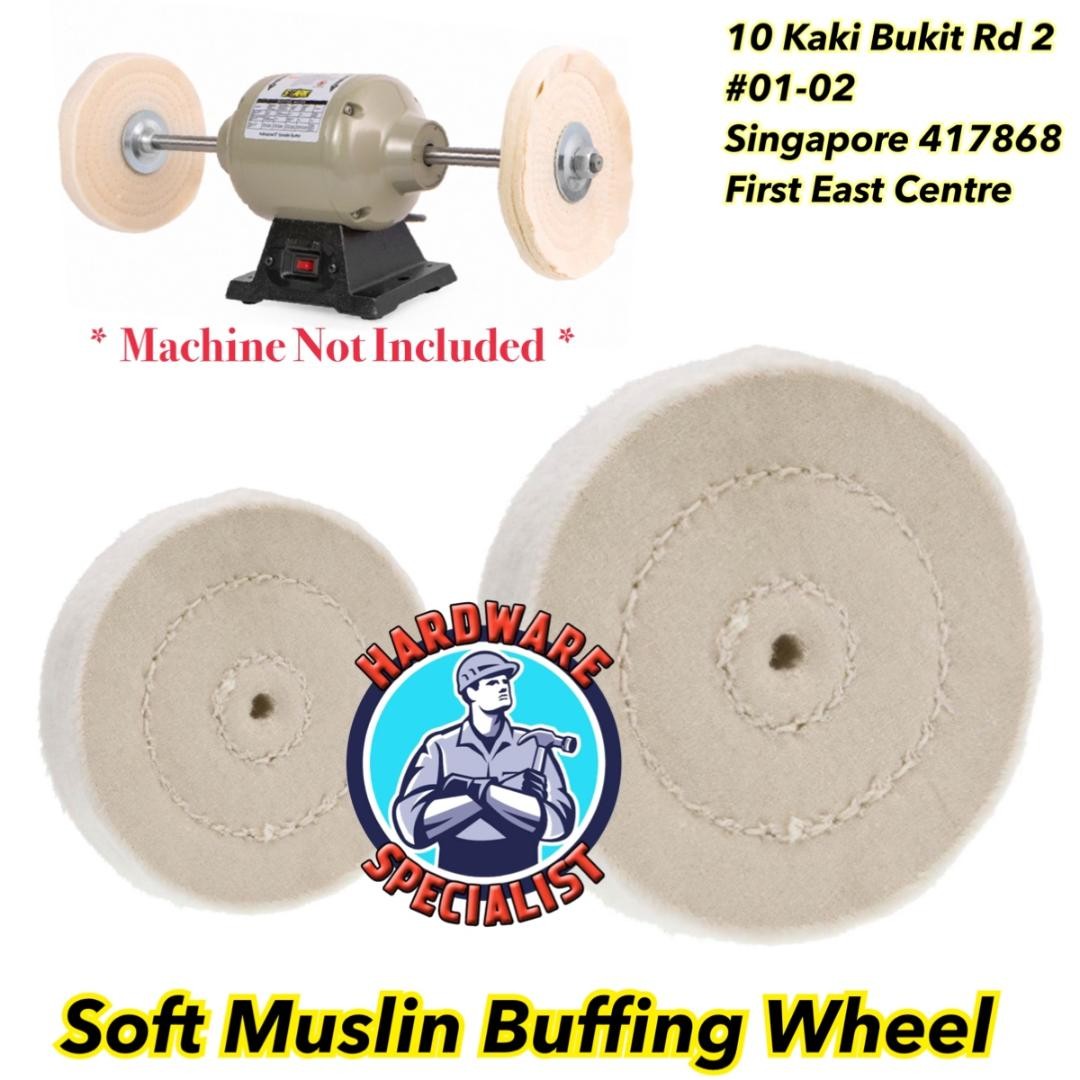 Soft Muslin Buffing Wheel / Polishing Wheel Cloth_3228