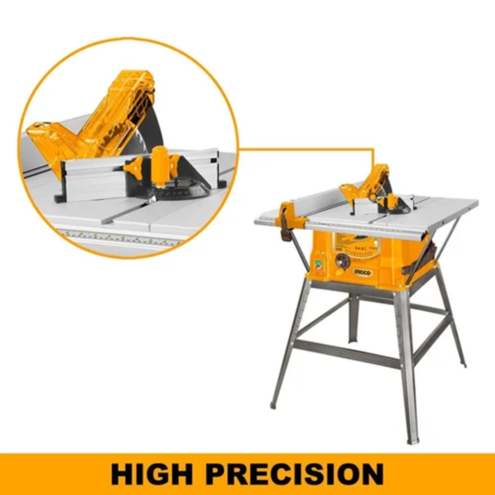 Ingco TS180028 1800W Table Saw with Foldable Wheel Stand_5