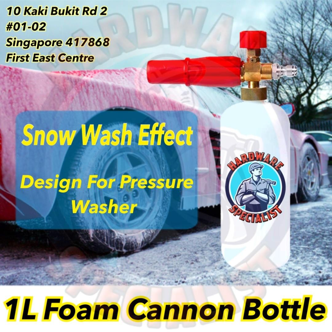 Hardware Specialist Foam Cannon Spray Bottle - 1 Litre_1