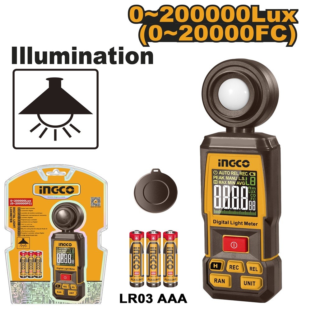 Ingco HETLU031 LED Digital Light LuxMeter_2