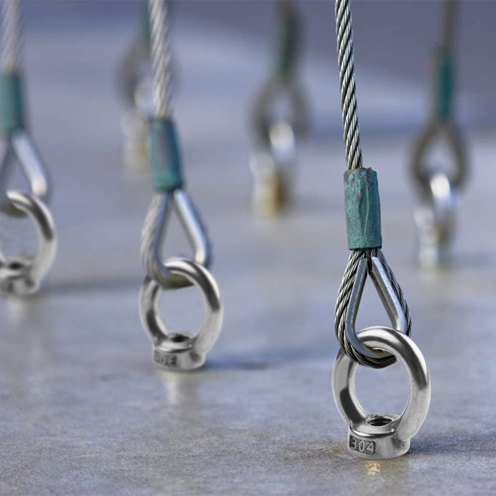 Stainless Steel 304 Female Threaded Round Lifting Eye Bolt