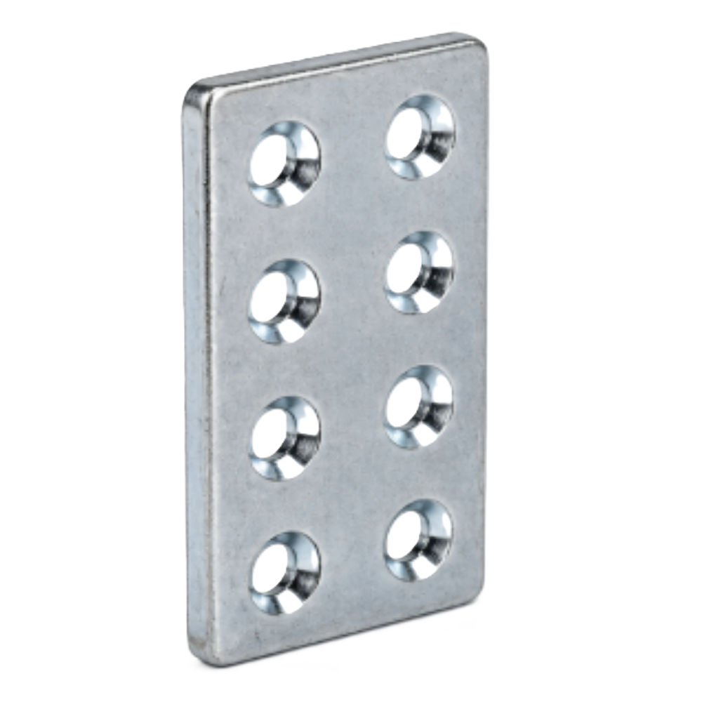 Hardware Specialist Metal 30mm x 60mm Flat Joint Bracket