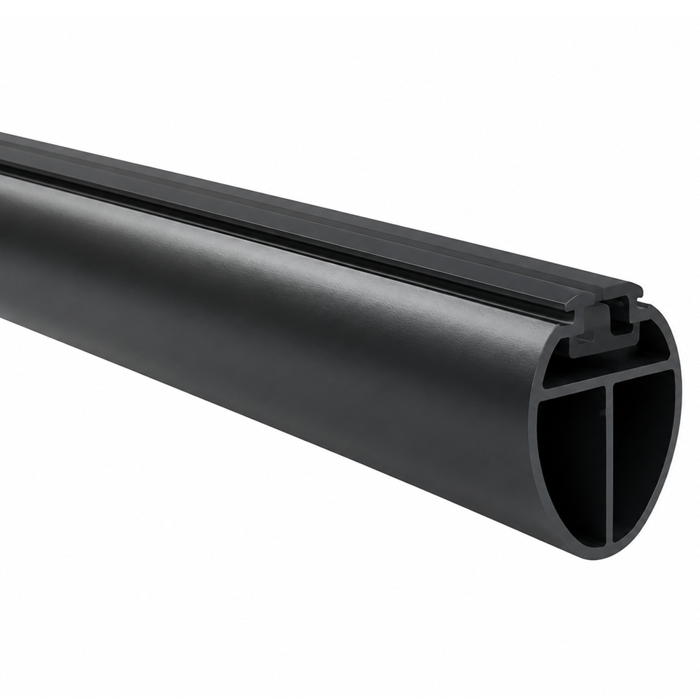 ecoWare CHP-OV203010-DG Oval Hanging Rod - Dark Grey