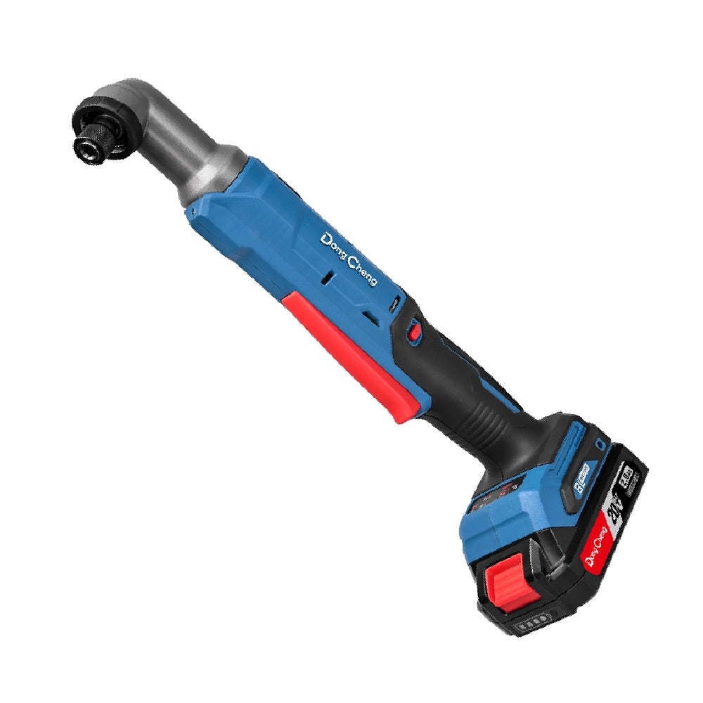 Dong Cheng DCPL05-8AM 20V MAX Brushless Cordless Angle Impact Driver Kit – 2 x 2.0Ah Batteries