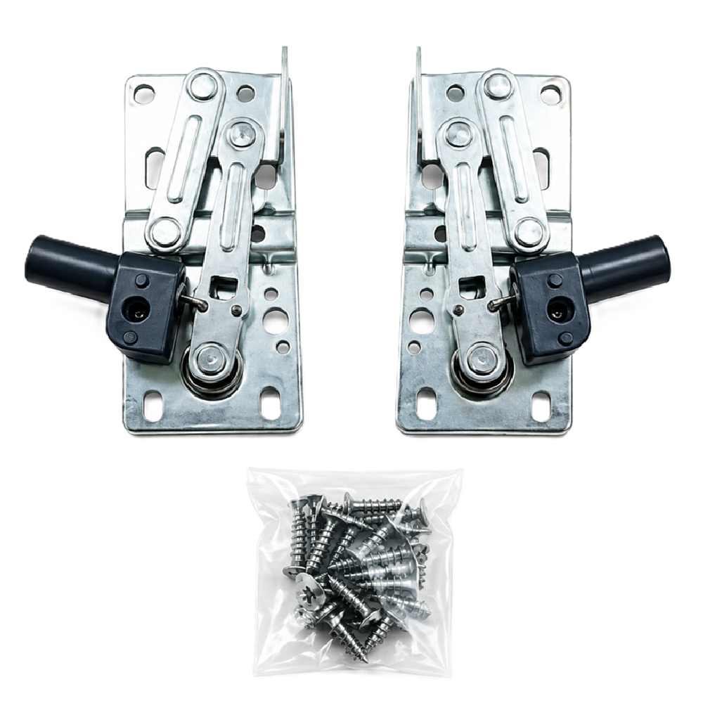 ecoWare HG-TH-OUT Flip-Out Sink Tray Hinge Set - Nickel