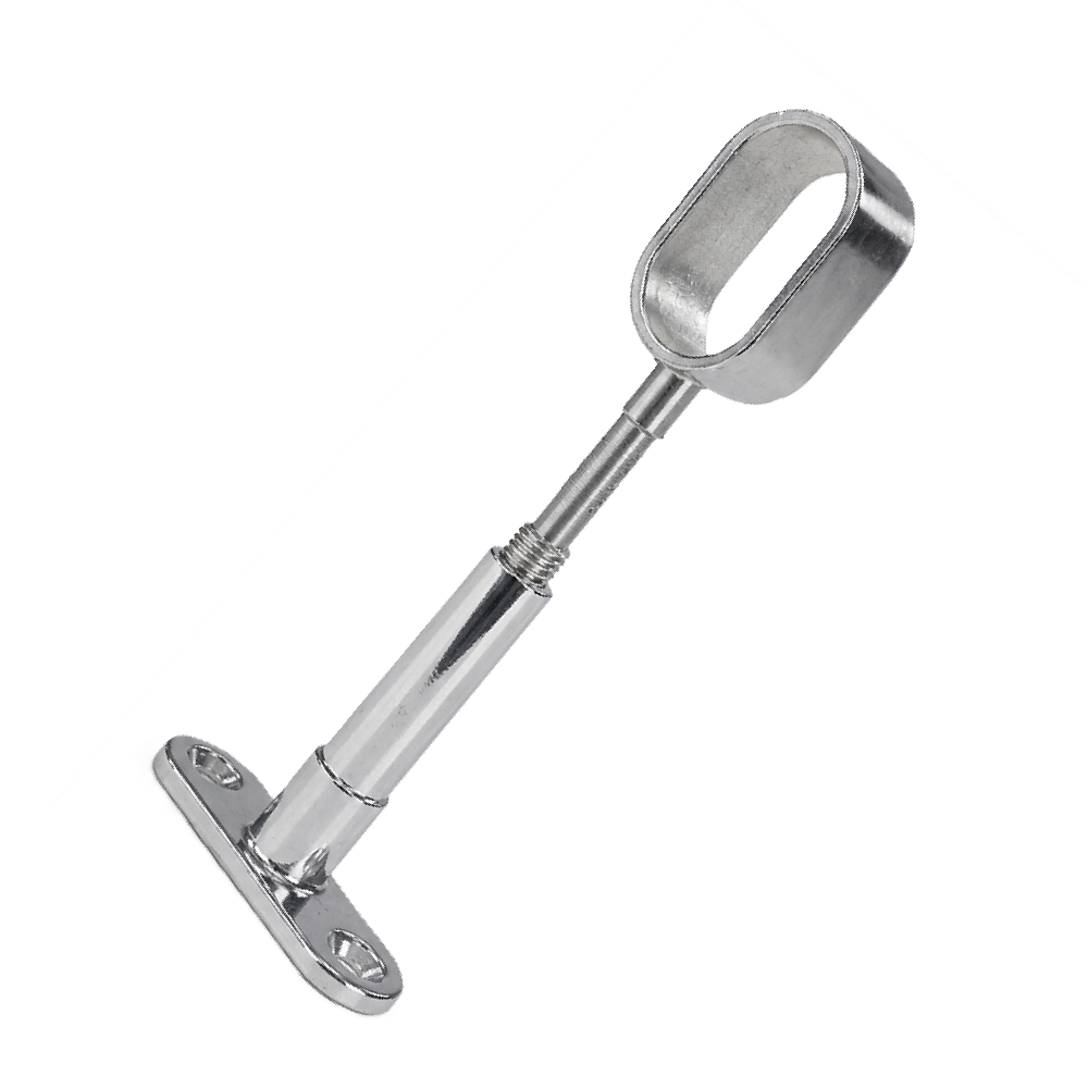 Wardrobe Adjustable Height Hanging Rail Middle Support Bracket