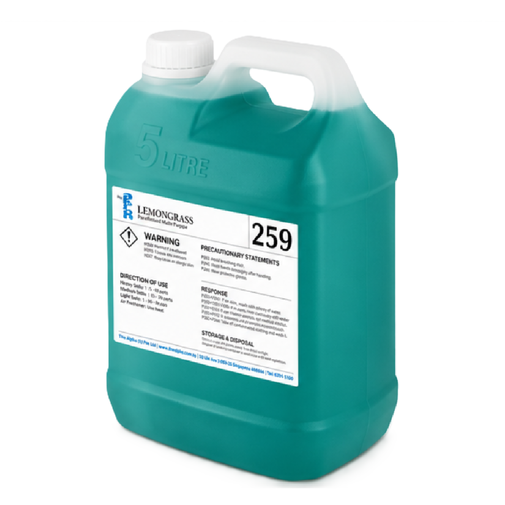 Lemongrass 259 Perfumed Multi-Purpose Cleaner – 5 Litre