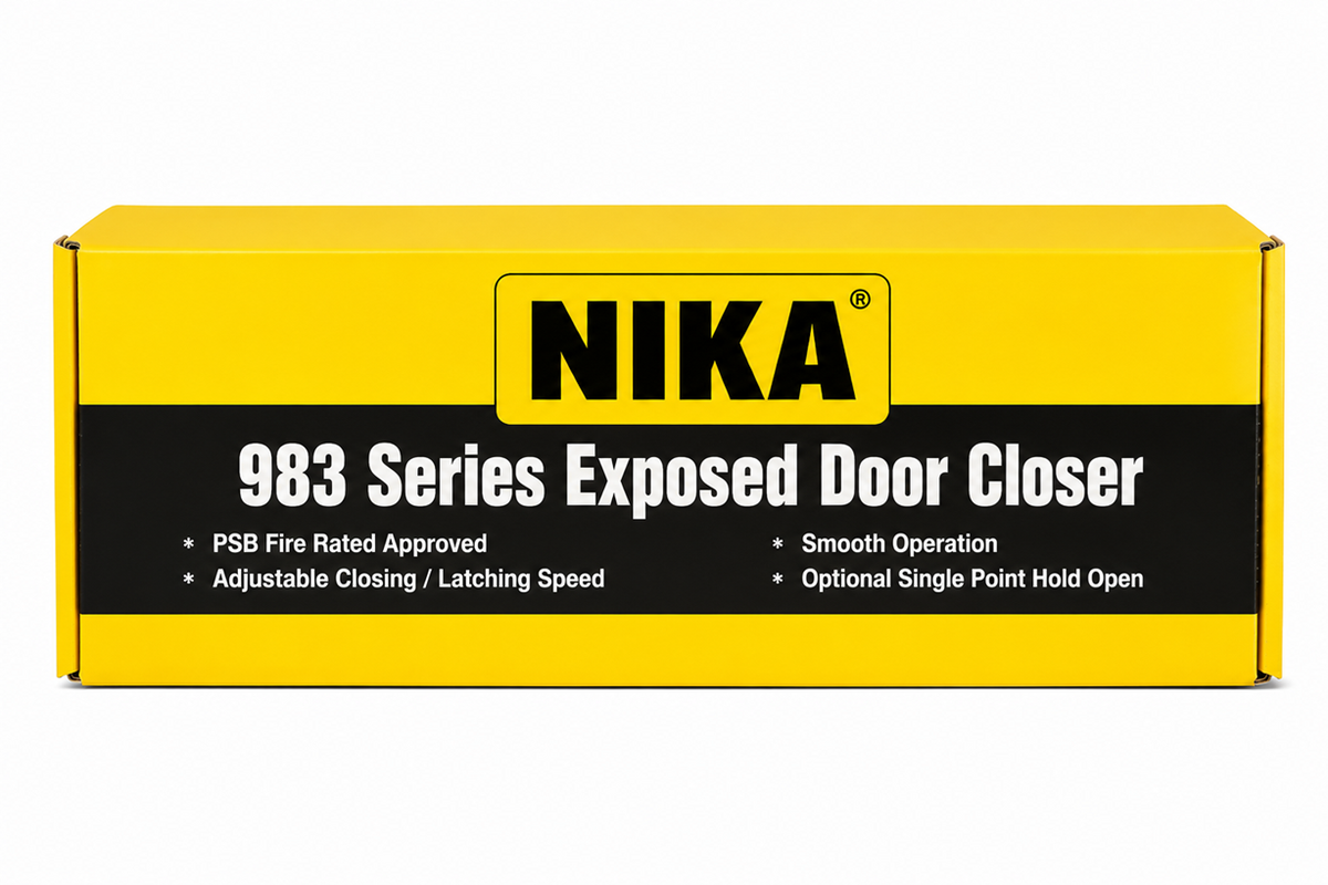 Nika 983 Door Closer with Slide Arm