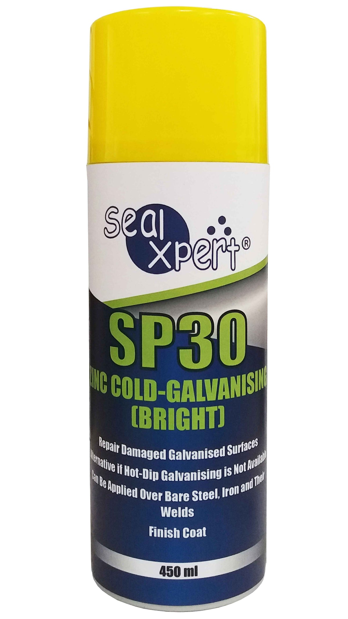 SealXpert SP30 Zinc Cold Galvanizing Spray Paint 450ml