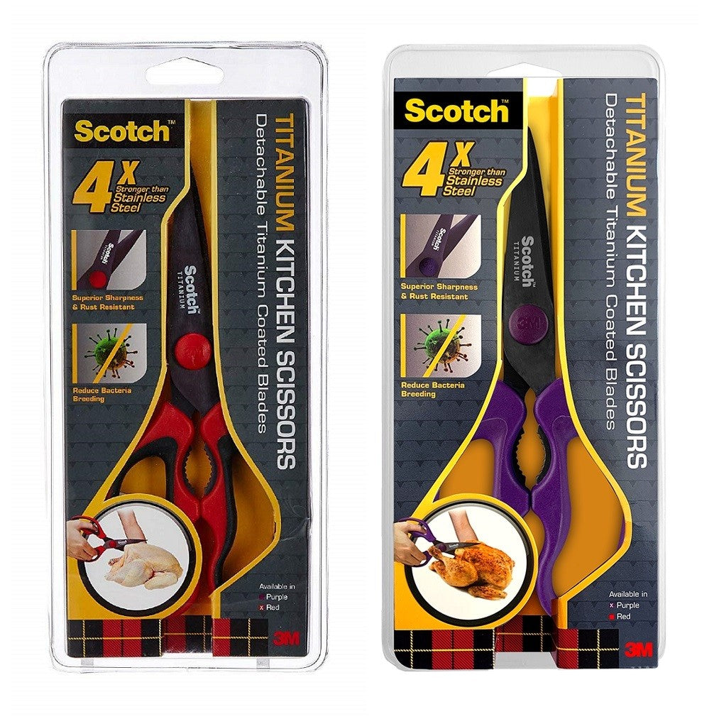 3M Scotch 8" Titanium Detachable Kitchen Scissor