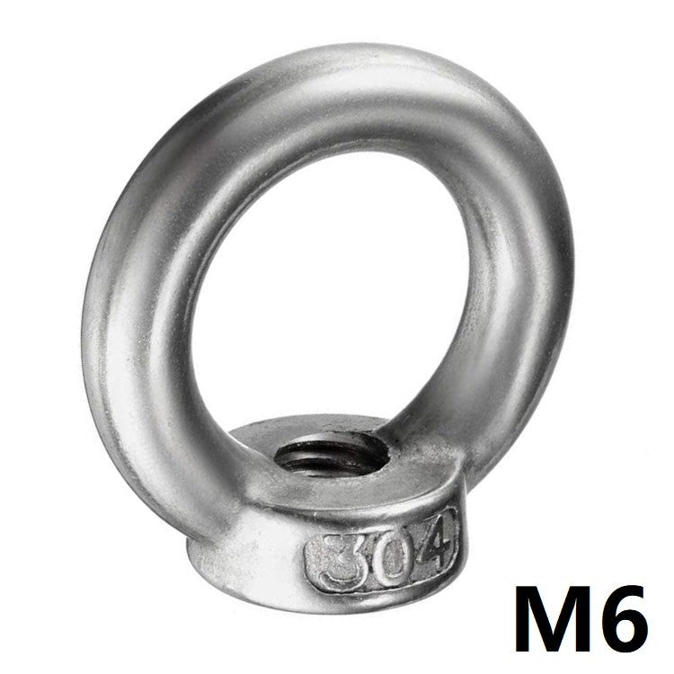 Stainless Steel 304 Female Threaded Round Lifting Eye Bolt