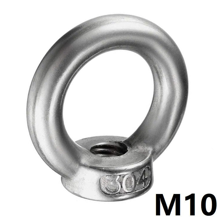 Stainless Steel 304 Female Threaded Round Lifting Eye Bolt