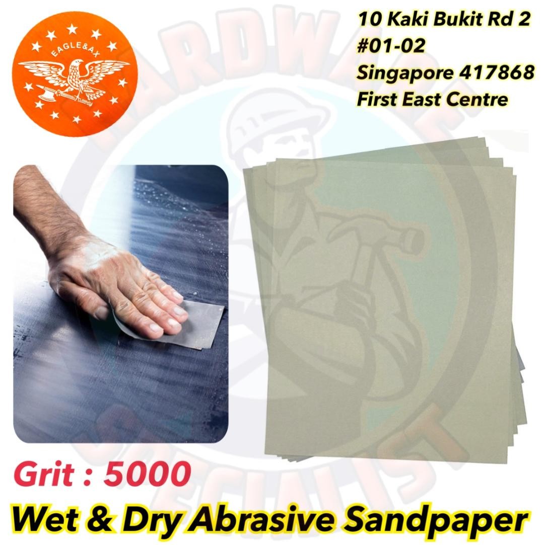 Eagle AX Wet & Dry Abrasive Sandpaper