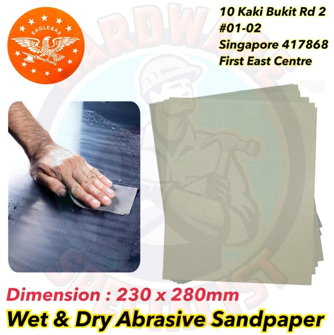 Eagle AX Wet & Dry Abrasive Sandpaper