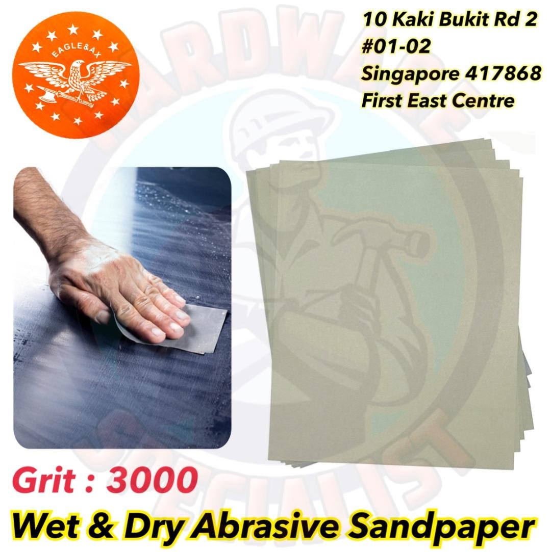 Eagle AX Wet & Dry Abrasive Sandpaper