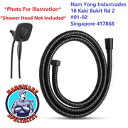 Hardware Specialist Stainless Steel Black Flexible Hose