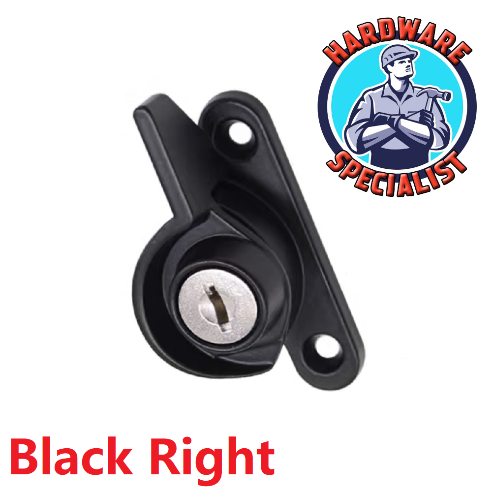 HDB Sliding Crescent Window Lock 4900 (key)