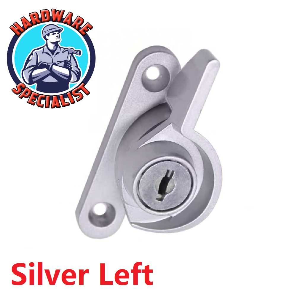 HDB Sliding Crescent Window Lock 4900 (key)