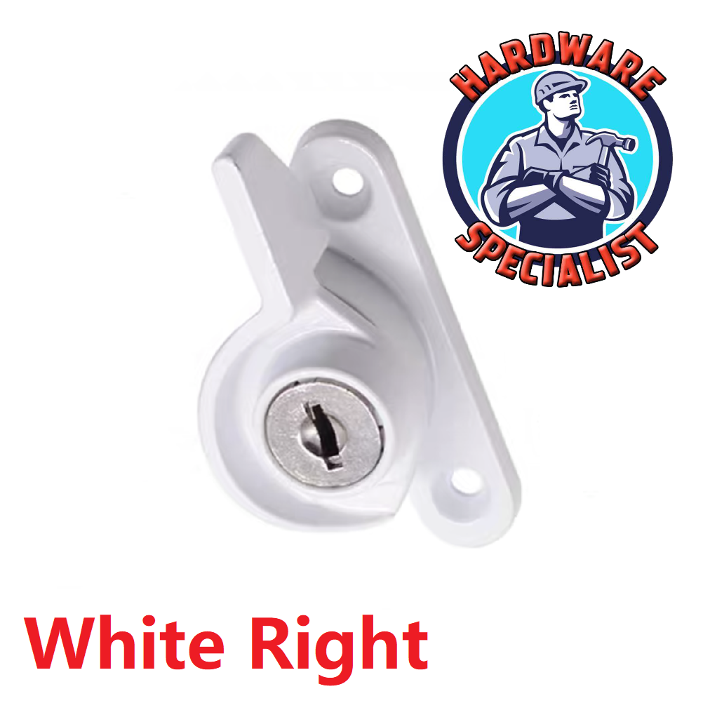 HDB Sliding Crescent Window Lock 4900 (key)