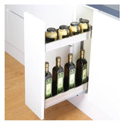 ecoWare Luxury Stainless Steel 2-Tier Pull Out Basket