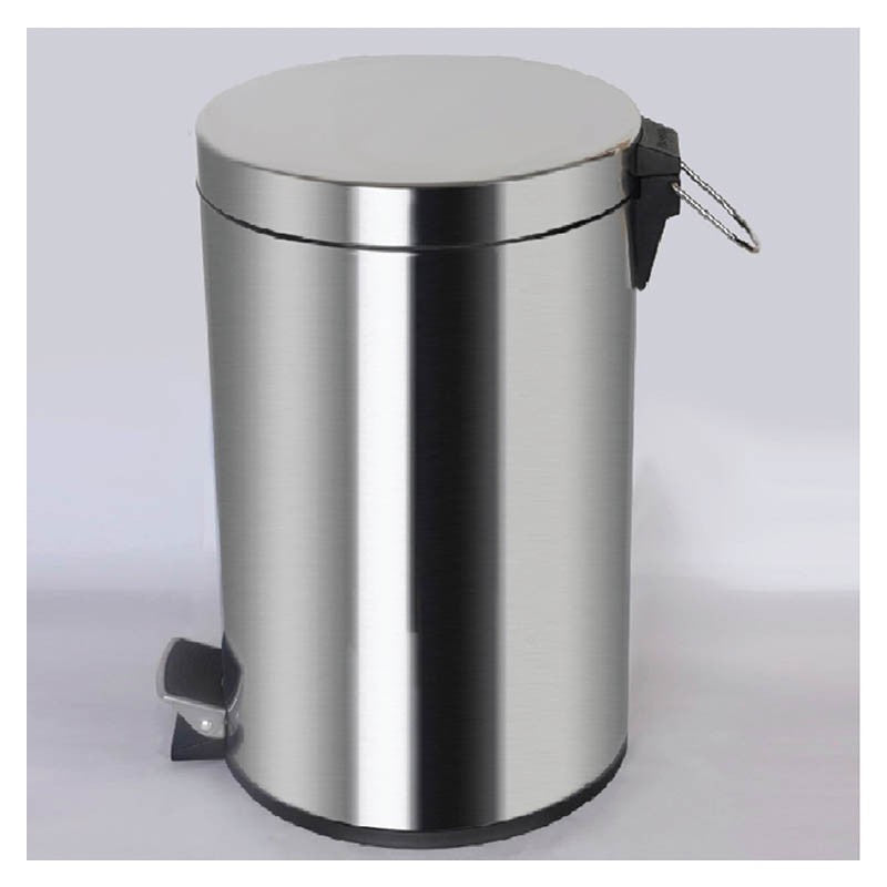 ecoWare Stainless Steel Pedal Duster Bin - 12 Litre