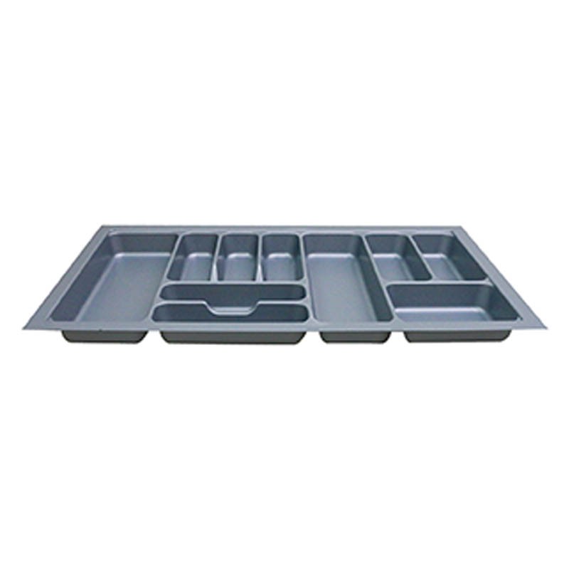 ecoWare Kitchen ABS Cutlery Tray - Grey