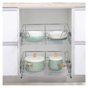ecoWare Platinum Undermount Four Side Pull Out Basket