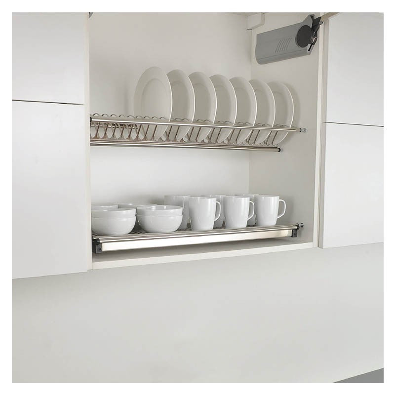 ecoWare Luxury Stainless Steel Cabinet Dish Rack