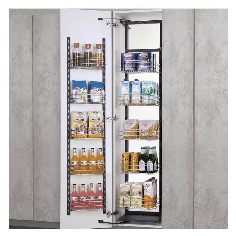 ecoWare Platinum Side Large Tall Unit Basket - Stainless Steel