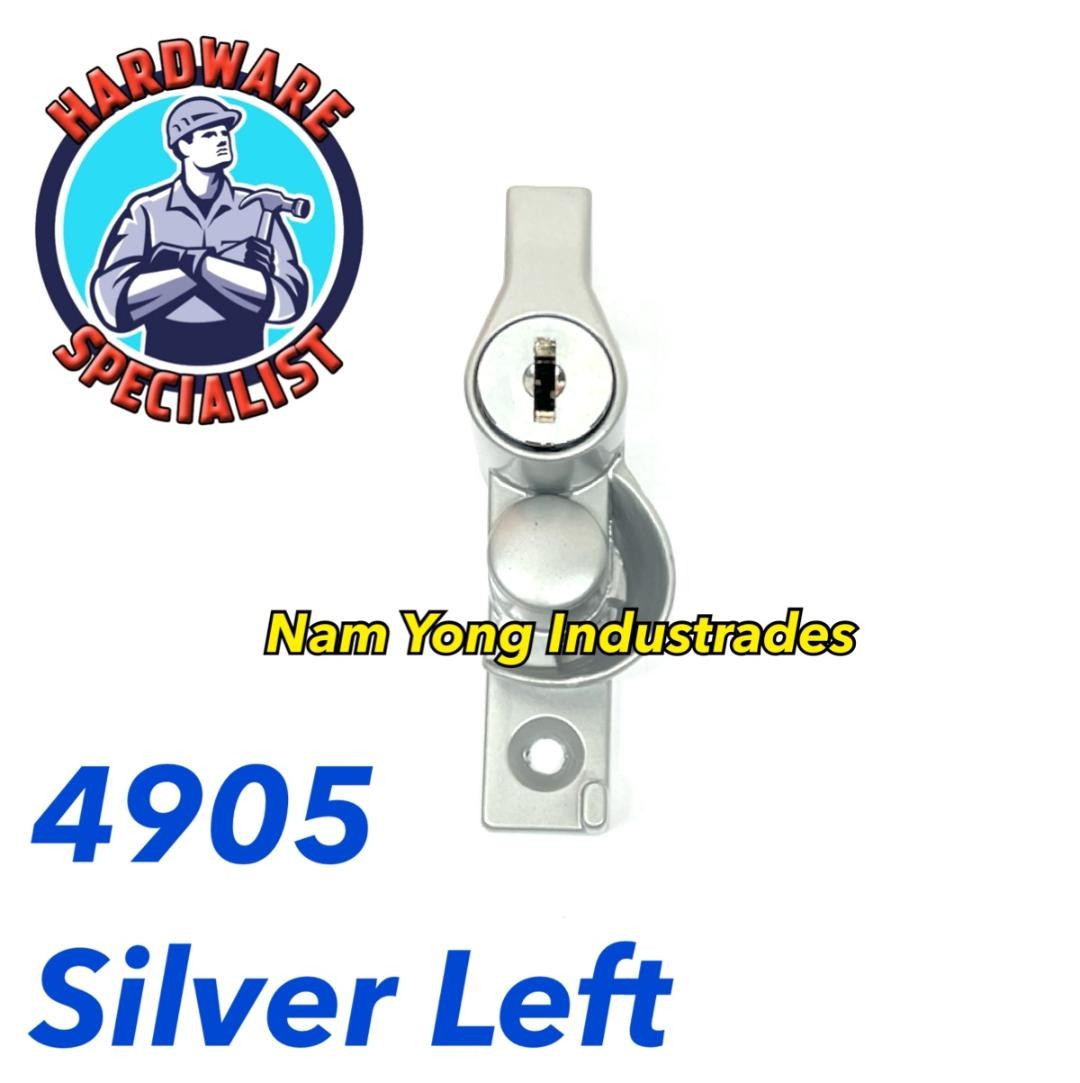 HDB Sliding Crescent Window Lock 4905 (key)