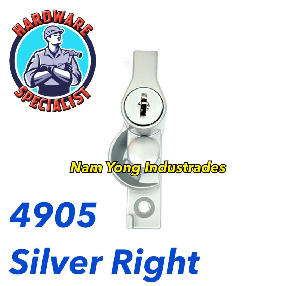 HDB Sliding Crescent Window Lock 4905 (key)