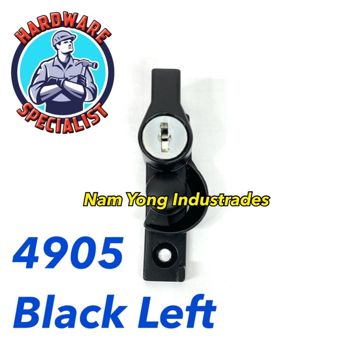 HDB Sliding Crescent Window Lock 4905 (key)