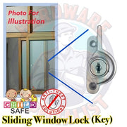 HDB Sliding Crescent Window Lock 4900 (key)