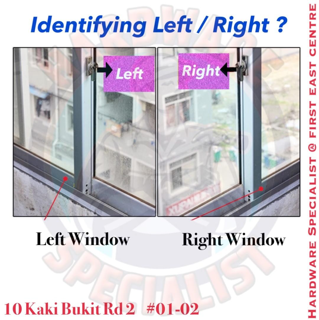 HDB Sliding Crescent Window Lock 4900 (key)