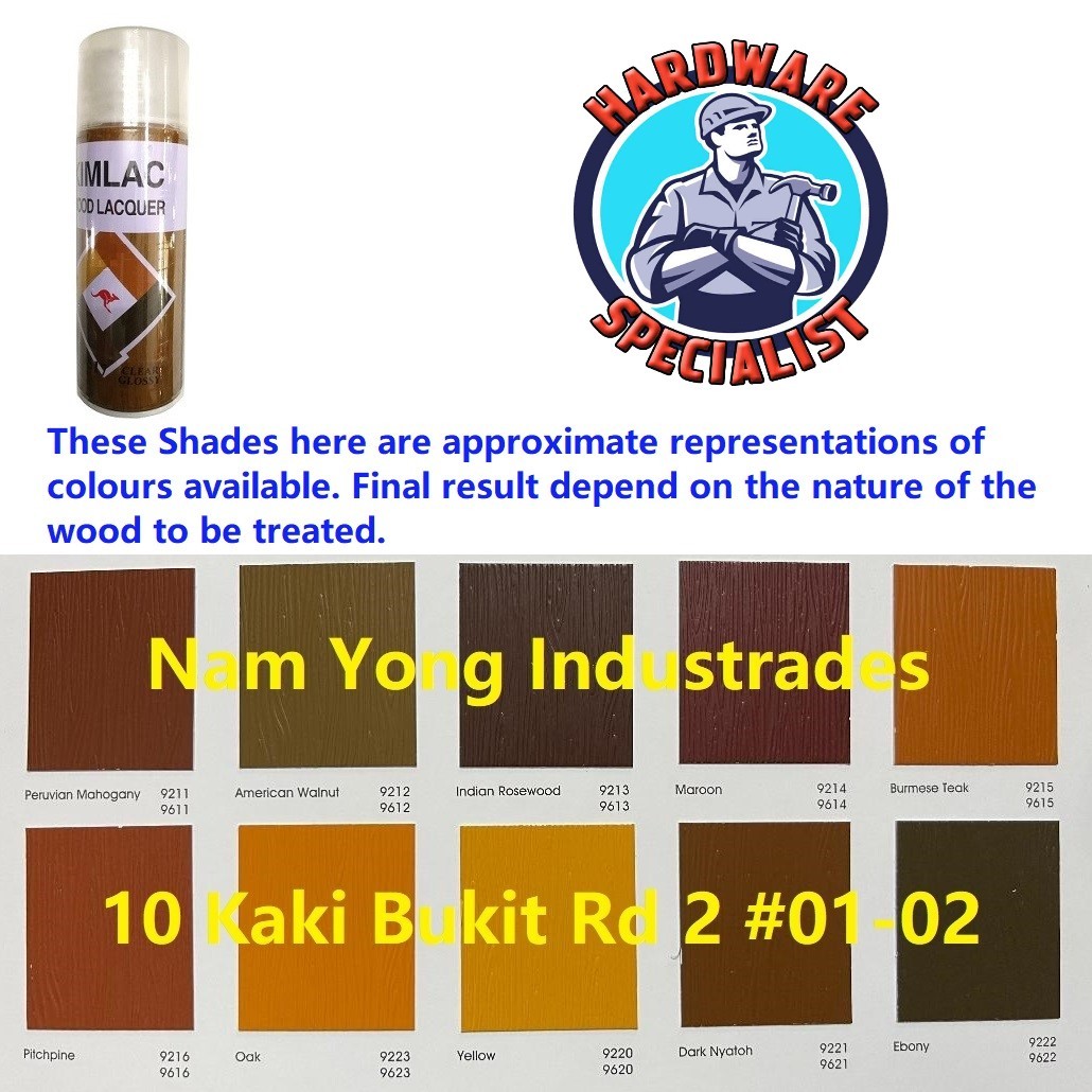 Kangaroo Kimlac Wood Aerosol Lacquer Spray Paint- 400mL