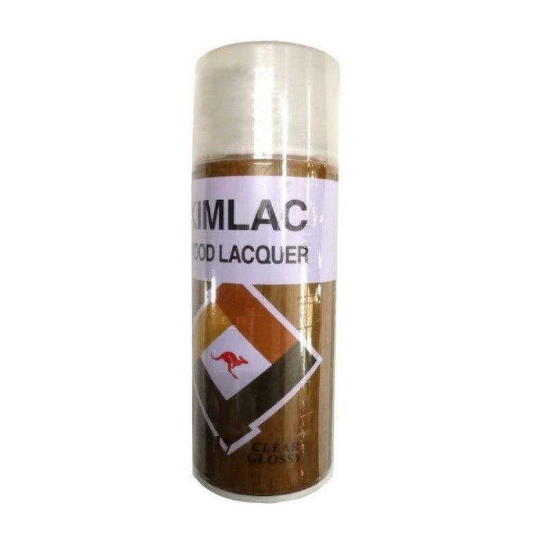 Kangaroo Kimlac Wood Aerosol Lacquer Spray Paint- 400mL