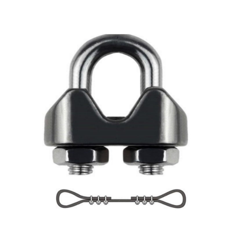 Stainless Steel 304 Wire Rope Clip Clamp/Cable Clamp