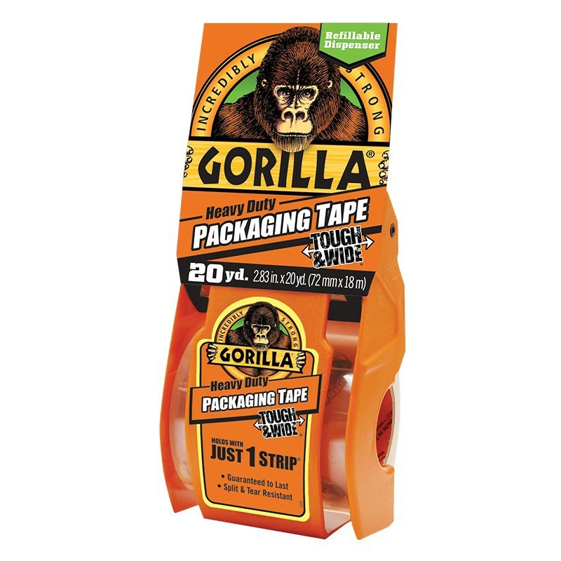 Gorilla Heavy Duty Packaging Tape Tough & Wide